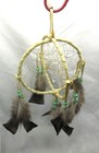 Native American Double Dream Catcher  6   Quartz Crystal  Cherokee  Coa  Ddc25