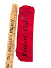 Rare 1907 Ku Jayhawk Booster s Club Football Game Ribbon Nebraska Cornhuskers