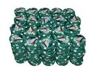 500 Green Bikini Girl  25   Clay Composite Poker Chips 11 5gr  Great Deal  