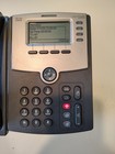 Cisco Spa504g 4-line Ip Phone Business Voip Desktop Poe 74-6648-01 Power Adapter
