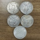 Lots Of 5 Coins -- Morgan Dollar--1878-1921-s   O   Cc --xf 