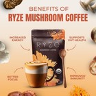 Ryze Instant Mushroom Coffee - Usda Organic 6 Adaptogens Mct Oil no Spoon