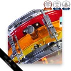 Ludwig 14x5 Tequila Sunrise Vistalite Snare Drum Late 70s