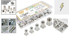 Rivet Nut Kit 80pcs Sae Stainless Steel Assortment 10-24 Threaded Inserts