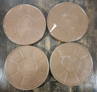 Vtg Set Of 4 Goldberg Brothers 16mm Metal Film Reel 12 1 2in Canister Art Decor
