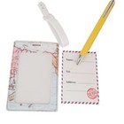 Luggage Tag Travel Accessory World Map Suitcase Baggage Id Address Label Holders