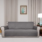 Reversible Quilted Couch Cover Water Resistant Pet Sofa Furniture Protector