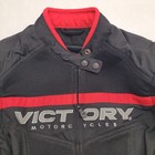 Victory Motorcycles Size Small Racing Jacket W  Shoulder   Elbow Pad Armor