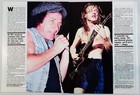 Ac dc Angus Young Interview-1993 Magazine 7pg Article   Poster Pinup Clipping