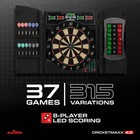 Arachnid Cricketmaxx 4 0 Electronic Dartboard Cabinet Set Cmx4000 Gray - Read
