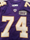 Team Issue Autographed Bryant Mckinnie Minnesota Vikings Jersey  74
