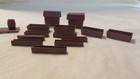 Lot Lionel Brown Plastic Boxes Crates 1 Barrel Beams Hardware Store Misc O Gauge