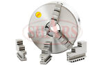 6  3 Jaw Self Centering Lathe Chuck 1-1 2-8 Back Plate 2 Set Jaw New L 