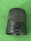 Antique Vintage Sterling Silver Thimble By Stern Bros  Anchor Hallmark  9