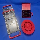 Bron Coucke 15000 Professional Mandoline Slicer Red French Stainless Steel