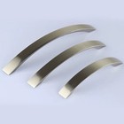 1-200x Cabinet Pulls Kitchen Dresser Nickle Handle Hardware Stainless Steel Knob