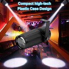 Led Spotlight Beam Pinspot Light Stage Lighting White Ktv Dj Disco Lights 15w