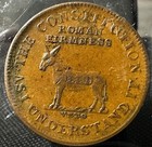 Hard Times Token  70  Andrew Jackson  I Take The Responsibility  R-1  High Grade