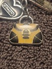 Coach Keychain Fob Ring Charms Diva Glam Key Ring 