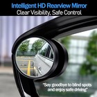 Blind Spot Mirrors With Rain Covers  Wide-angle  2-pack