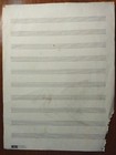 Original 1960 s Hand Written  R b Music Score     stubborn Kind Of Fellow 