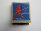 Four Vintage Advertising Matchbooks
