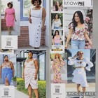 Know Me Uncut  U-pick  Misses Plus Size Pants Shorts Jumpsuits Sewing Pattern