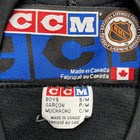 Vtg Ccm Los Angeles Kings Nhl Hockey Jersey Boys Size S m Black Air Knit