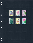  4 55 Scott Value - 1971 Congo Flowers Central African Wildlife Cv Mnh Nh Umm