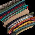 Lot Wool For Crafts 5 5 Pounds Vintage For Rug Hooking Sewing Nice Colors 
