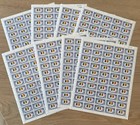Lot Of 8 Us Scott 914 Overrun Countries Belgium - Complete Mint Sheets Of 50 Nh