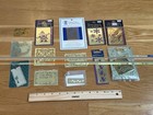 Lot Of Vintage Embossing Brass Stencils Crafting Templates Some Nos  Some Euc