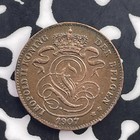 1907 Belgium 1 Centime Lot c4849