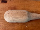 Primitive Vintage Oak Wood Masher Pestle 11    Handcarved Rustic Kitchen Tool