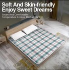 Electric Blanket 110v Thicker Heater Heated Blanket Mattress Thermostat Elec    