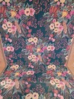 Goodwin Weavers Tapestry Throw Blanket Afghan Fall Floral Pumpkins Fruit Flaws
