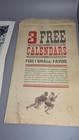 Winchester 3 Free Calendars Advertising Set     1898   1900 Reproduction  Prints