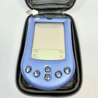Palm M100 Pda Blue Handheld Organizer Tested Working W  Stylus   Body Glove Case