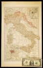 Vintage Map Of Italy Post World War 1 Wwi Original Sicily Sardinia Treaty London