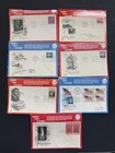Vintage Us First Day Cover Lot Estate Stamp Collection Concorde Airmail Fdc