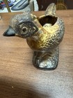 Vintage Figural Bird Planter Pottery Brown Tan 9    Long