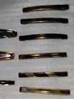 Vtg Goody Stay Tight Barrettes 2    Faux Tortoise Shell 3 Inch Lot