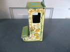 Vtg Jasco Tin Metal Match Box Holder Wall Mount Bless This House Hong Kong