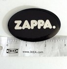 Vintage Frank Zappa Zappa  Pin-back Oval-shaped Button