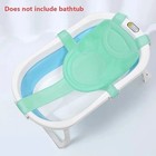 Baby Foldable Baby Shower Bath Tub Pad Non-slip Bathtub Soft Seat Support Mat