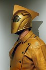 King Of The Rocket Men Steel Golden Helmet Roceteer Cosplay Replica