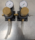 Taprite Dual Body Co2 Regulator - Two Gauge Two Outlet Series 5260sn 500psi  off
