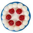 Blue Cake Squishy Sensory Stress Ball Toy Autism Squeeze Anxiety Relief