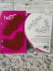 Heartfelt Creations Sun Kissed Fleur Border   Corner Rubber Cling Stamps Vines