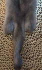Dark Sapphire Ranch Mink Fresh Tanned Hide Super Soft  Leather Craft Pelt Fur 